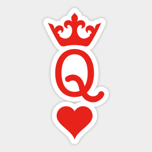 His Queen Sticker